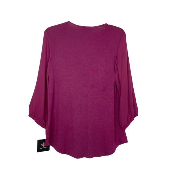 Stitch Fix l Fortune Ivy Anya Lace Detail Blouse, Small - Picture 10 of 10